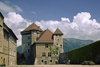 Annecy, Haute-Savoie, Rhône-Alpes, France: Annecy Castle, west of the historic old city - Château d'Annecy - former residence of the Counts of Geneva and the Dukes of Genevois-Nemours - photo by C.Lovell
